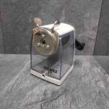 Dahle 77 Vintage Anspitzer Spitzmaschine ∅ - 12 mm grau transparent