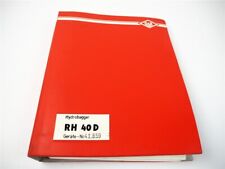 O&K RH40D Ersatzteilkatalog