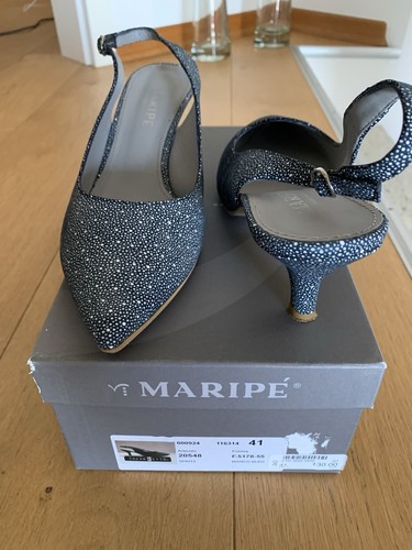 Maripe damen slingpumps blau - slingpumps,