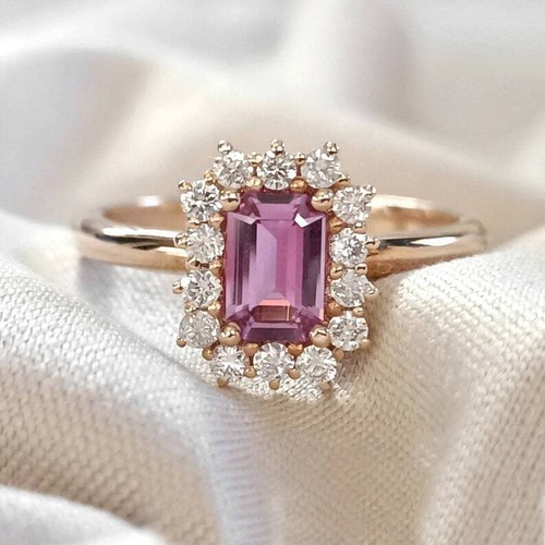 18k gelbgold smaragdschliff - 18k,
