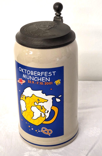 Bierkrug oktoberfest 2001 - oktoberfest,