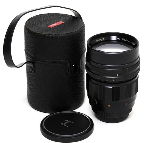 Rare soligor 85mm lens for - rare, 1,5/85mm