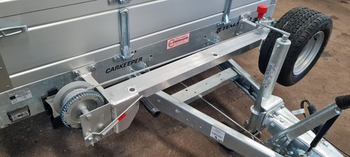 Seilwindenhalter aluminium mit - aluminium,
