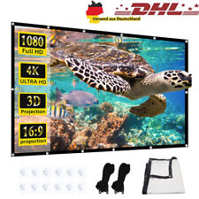 100-150‘’ Beamer Leinwandtuch Projektion 16:9 4K Leinwand Stoff Projektor Tuch