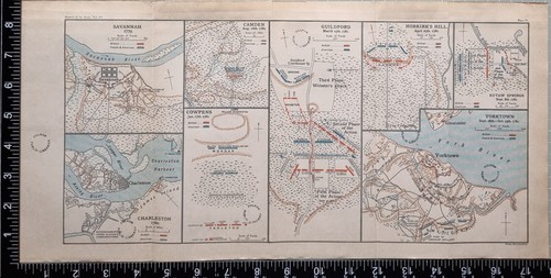 Landkarte kampf plan savannah - plan,