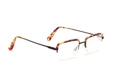 Vogue Brille Kombi Fassung Kupfer-Braun eckig Design Trevor in 52 - 17 mm B3