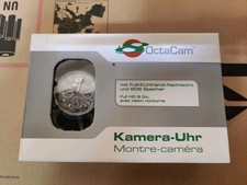 OctaCam Watch 2015, Kamera Uhr, Infrarot-Nachtsicht, Mikrofon, 8GB, Akku defekt