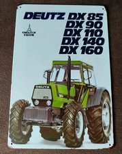 Blechschild Deutz DX