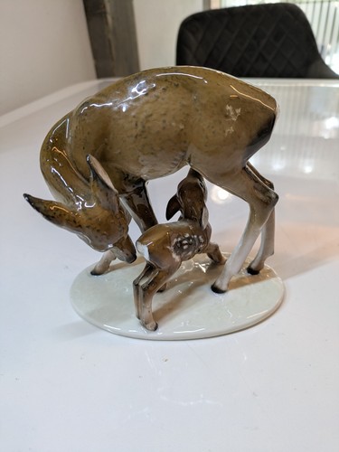 Rosenthal figur reh - mit, kitz