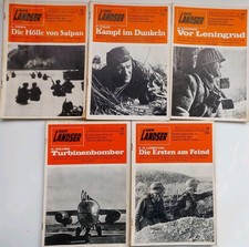 Der Landser - Orange - 5 Hefte