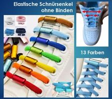 Elastische Schnürsenkel Schuhbänder mit Schnellverschluss flach ohne Binden  ?