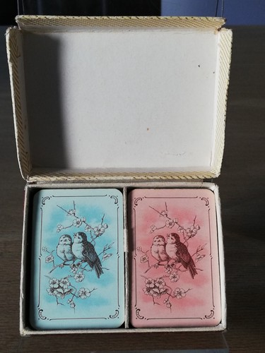 Vintage patience kartenspiel - vintage,