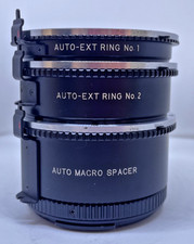 Mamiya M645 Extension Tube AUTO-EXT RING NO.1, NO.2, Auto-Macro Spacer