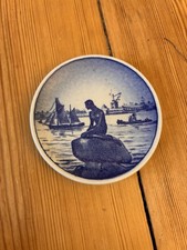 Royal Copenhagen Mini-Teller Langelinie 2-2010 Sammelteller blau