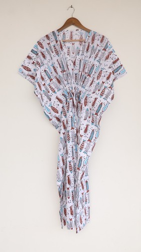 Fisch bedrucktes kaftan - fisch,