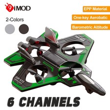 9IMOD RC Flugzeug 6CH 2,4G One-key Kunstflug EPP Fernbedienung Segelflugzeug