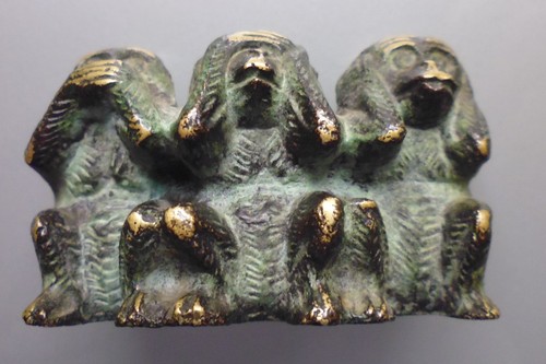 Schöne massive bronze figur - schöne,