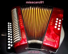 MEIN BESTES!! TOPPRICE!!  TOP ZUSTAND HOHNER CF ERICA KNOPFAKKORDEON MIT ETUI