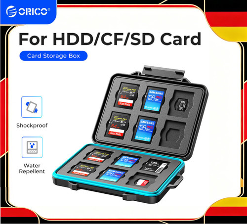 Orico memory card case - sd,