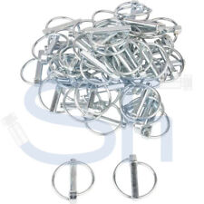 Klappsplint Klappstecker Stahl verzinkt Sicherungssplint Bolzen 4,5mm bis 12mm
