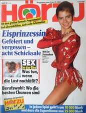 HÖRZU 10 - 1991 TV: 9.-15.3. Evelyn Großmann Eisprinzessin Maja Maranow Löwitsch