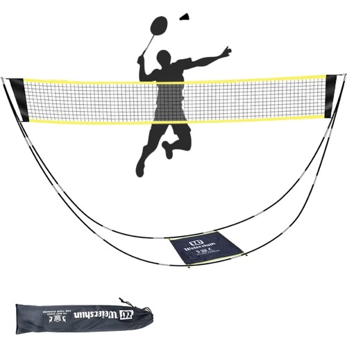 Tragbares badminton netz - tragbares, badminton-netz-set