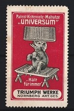 Reklamemarke Nürnberg
