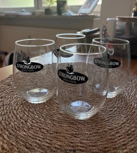 Strongbow cider set glasses - cider,
