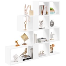 4 Ebenen Bücherregal mit 11