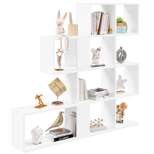 Ebenen bücherregal mit 11 - mit,