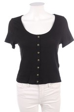 H&M Kurzarm-Shirt M schwarz