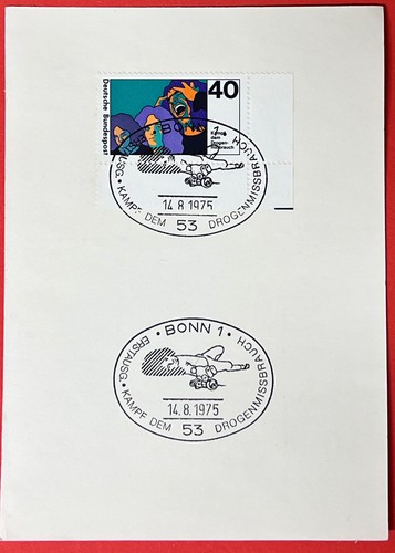 Ersttagsstempel brd 1975 wie - ersttagsstempel,