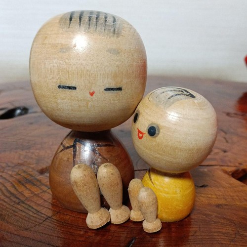 Japanische kokeshi holzpuppe - japanische,