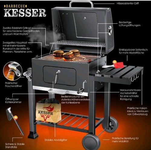 Retoure holzkohlegrill - retoure,