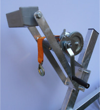 Windenstand mit Winde, Gurtwinde, Windenbock mit Bugpuffer für Bootstrailer