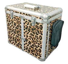 ? Mobiler Fußpflegekoffer - Leicht, Robust & Elegant Leoparden-Look