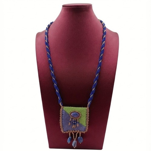 Lange boho chic halskette mit - chic,