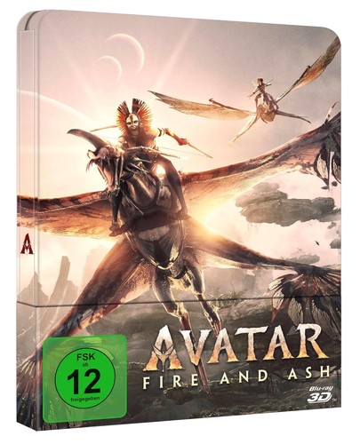 Avatar fire and ash dvd - and,