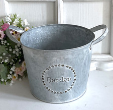 Shabby Übertopf Blumentopf