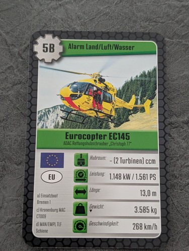 Eurocopter ec145 einzelkarte - ec145,