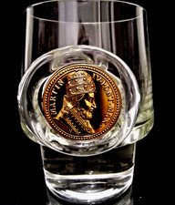 5x Gläser mit Münzen  H/D