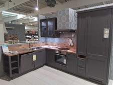 Nobilia Küche nordic Schiefergrau anthrazit L-Form