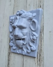 Löwenkopf König 25x18cm