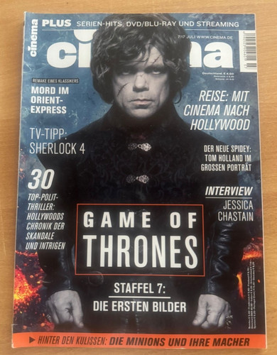 Cinema filmmagazin heft - cinema,