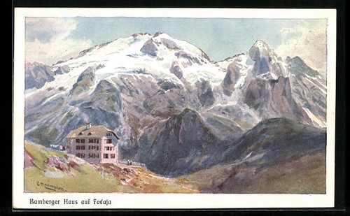 Künstler edward theodore - künstler-ak,