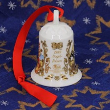 Hutschenreuther Weihnachtsglocke 1989 Vogelfelsen 89 - OVP