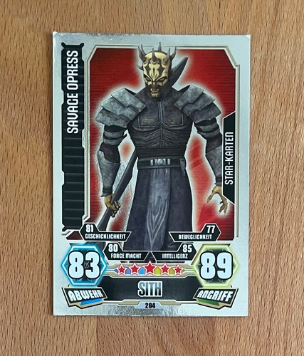 Topps star wars force attax - force,