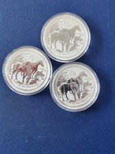 1 Oz Lunar II Pferd 2014