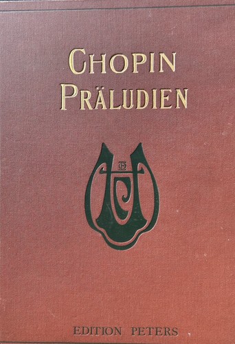 Chopin präludien edition - chopin,