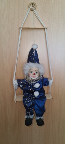 Handgefertigte blaue